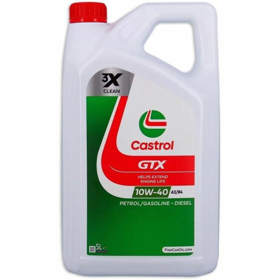 Моторное масло Castrol GTX Заправка Diesel 10W40 5 L