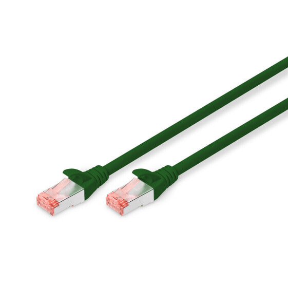 Жесткий сетевой кабель UTP кат. 6 Digitus by Assmann DK-1644-030/G 3 m Зеленый
