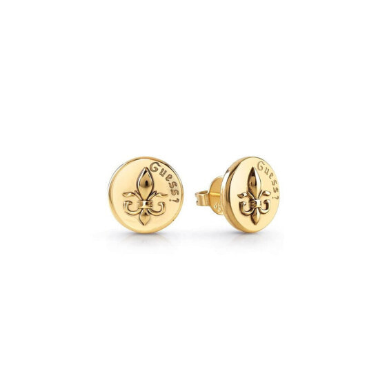 GUESS 12 mm Plain Giglio Stud Earrings