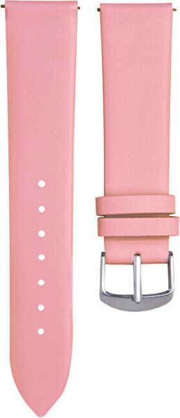 Leather smooth strap - Pink