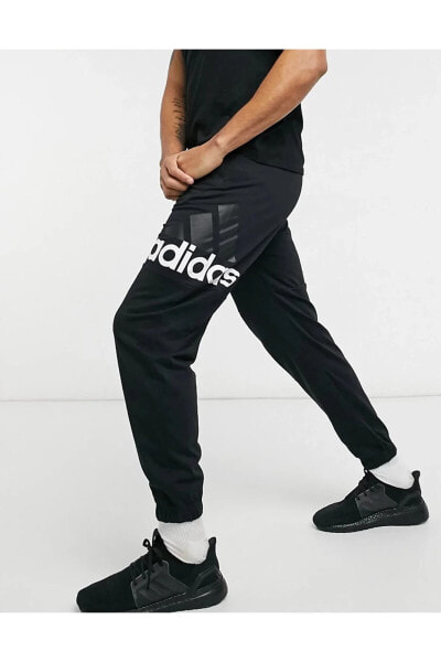 Толстовка мужская Adidas Ess Sj Logo Pan Erkek Black/whıte