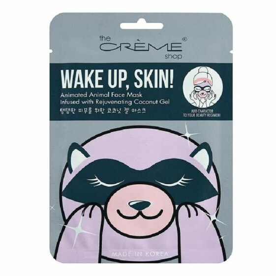 Маска для лица The Crème Shop Wake Up, Skin! Raccoon (25 g)