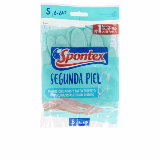 Перчатки хозяйственные SPONTEX SEGUNDA PIEL размер S