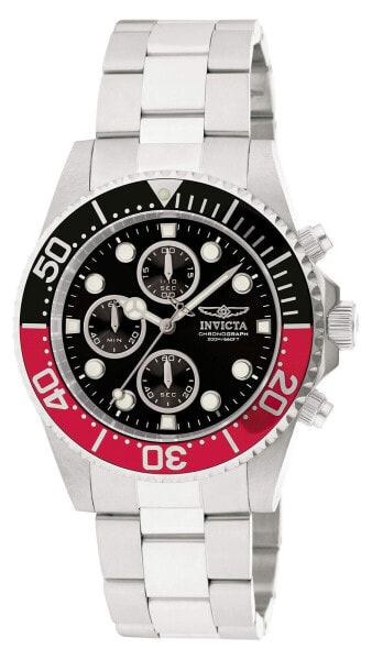 Invicta Men's Pro Diver Analog-Quartz Diving Watch with Stainless-Steel Strap...