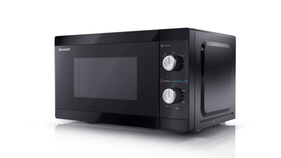 Sharp YC-MS01E-B - Countertop - Solo microwave - 20 L - 800 W - Rotary - Black