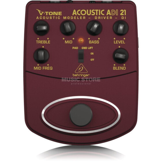 Behringer ADI21 V-Tone Acoustic Modeler Pedal