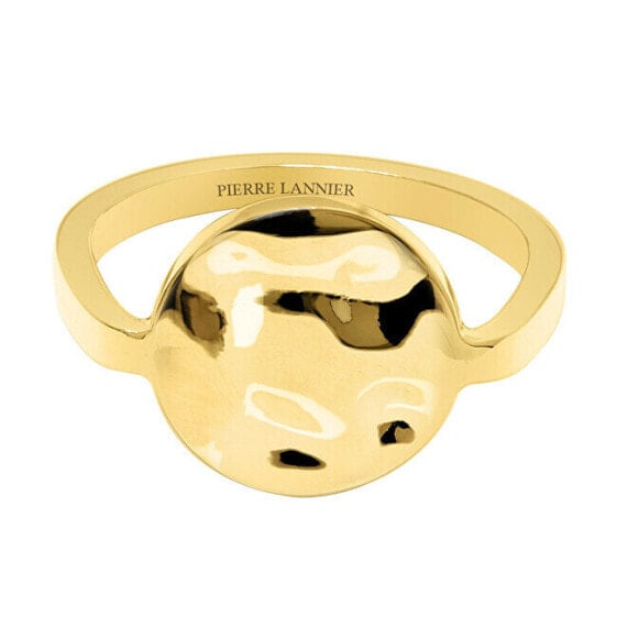 Stylish gold-plated ring Echo BJ10A320