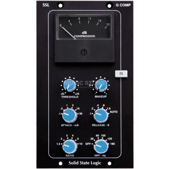 SSL Solid State Logic G Comp Bus Compressor V2 Module for the 500 Series