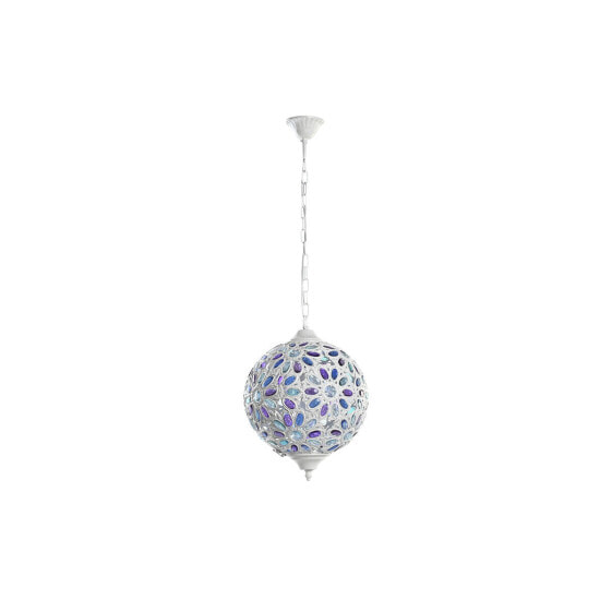 Ceiling Light DKD Home Decor 28 x 28 x 44 cm Metal White Multicolour 50 W