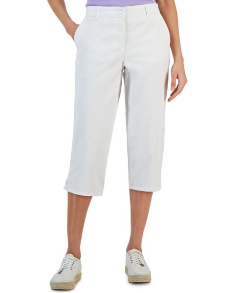 Petite Comfort Waist High-Rise Capri Pants, Created for Macy's