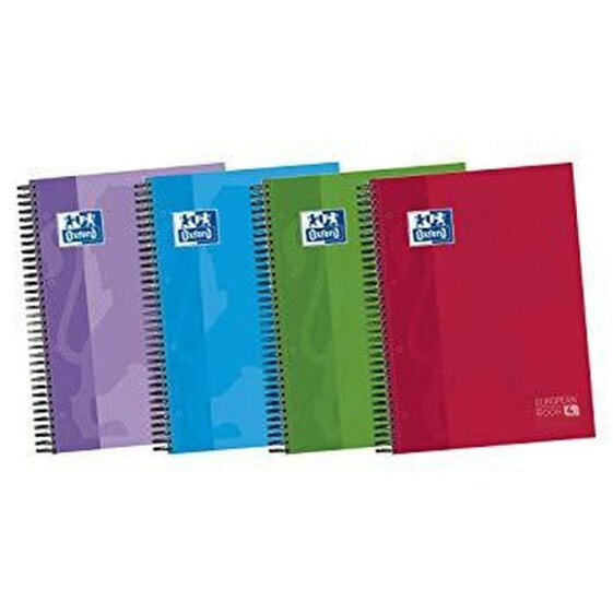 OXFORD Assorted Europeanbook 5 Spiral Notebook 5 Units