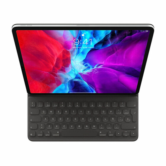 Клавиатура Apple MXNL2Y/A Чёрный Испанская Qwerty QWERTY iPad Pro 12.9