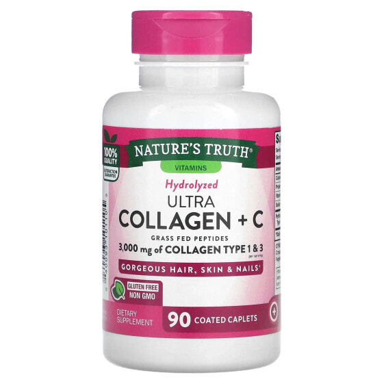 Ultra Collagen + C, 90 Coated Caplets