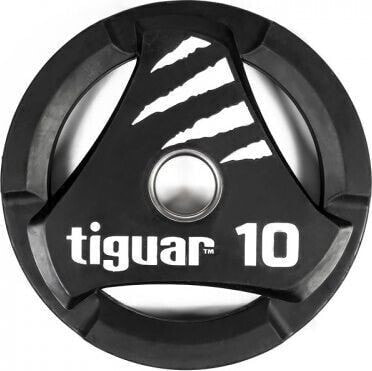 Tiguar tiguar talerz olimpijski PU 10 kg obciążenie TI-WTPU01000