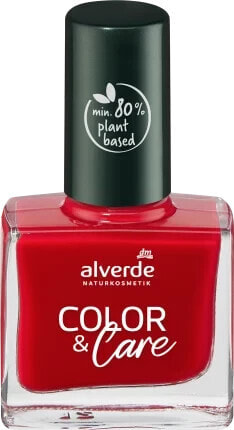 Nagellack Color & Care Nail Polish 40 Classic Red, 10 ml