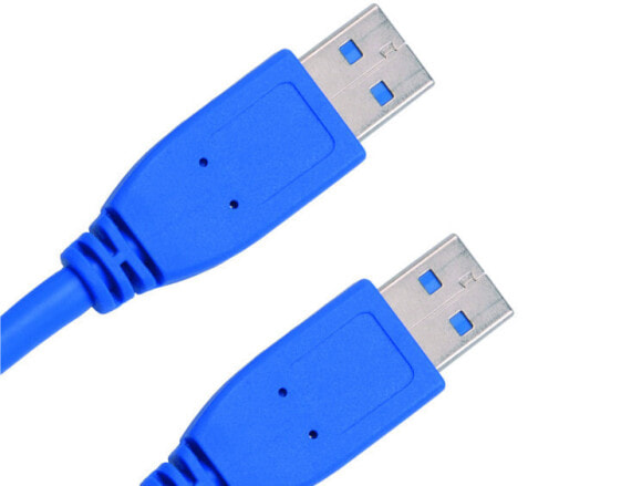 Jou Jye USB 3.0 - A 9pin / A 9pin - 2M - 2 m - USB A - USB A - 5000 Mbit/s - Blue