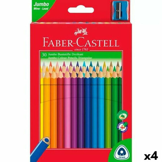 Цветные карандаши Faber-Castell Разноцветный (4 штуки)
