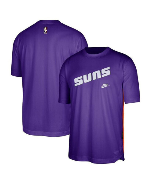 Men's Nike Purple Phoenix Suns Hardwood Classics Pregame Warmup Shooting  Performance T-Shirt