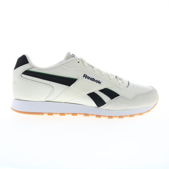 Reebok Classic Harman Run Mens Beige Leather Lifestyle Sneakers Shoes