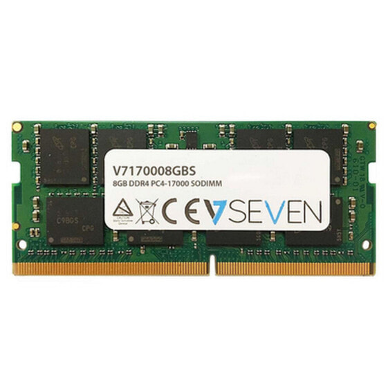 Память RAM V7 V7170008GBS DDR4 DDR4-SDRAM CL15 8 Гб