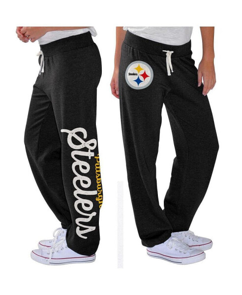 Women's Black Pittsburgh Steelers Scrimmage Fleece Pants