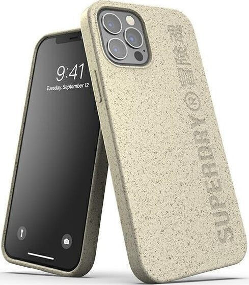 Dr Nona SuperDry Snap iPhone 12/12 Pro Compostab le Case piaskowy/sand 42624