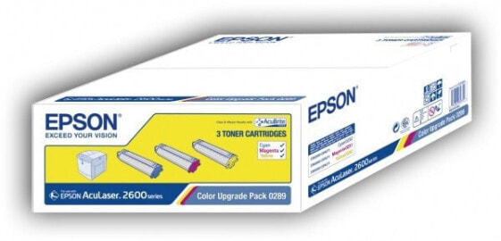 Epson AcuLaser Color Upgrade Pack CMY - Toner Cartridge Original - cyan, magenta, Yellow - 2,000 pages