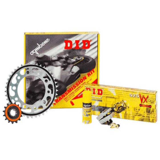 OGNIBENE 520-VX2 X Ring DID Kawasaki EX 250 R Ninja 08-12 transmission kit