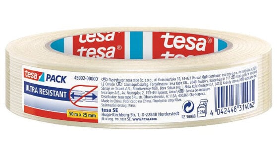 Tesa 45902 - 50 m - Transparent - 25 mm - 1 pc(s)