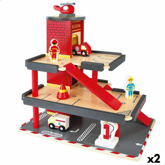 Игровой набор WooMax Fire Station Woomax 2 Units Fire Station (Пожарная станция)