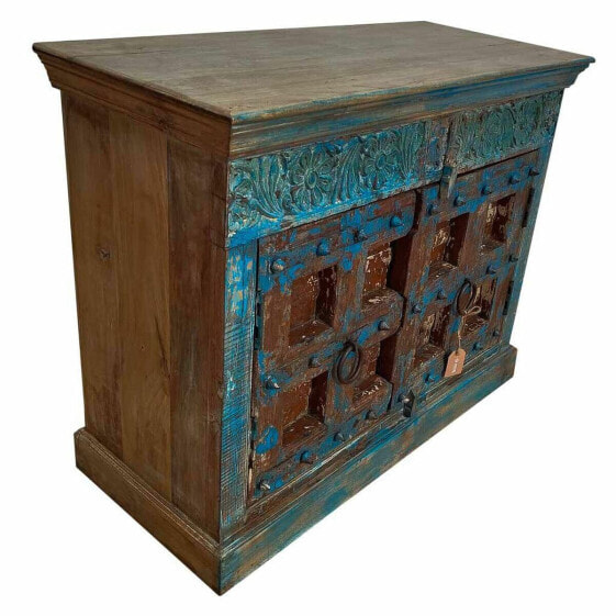 Sideboard Alexandra House Living Blue Mango wood 43 x 86 x 119 cm