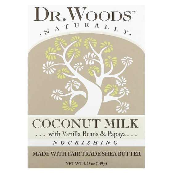 Bar Soap, Coconut Milk, 5.25 oz (149 g)