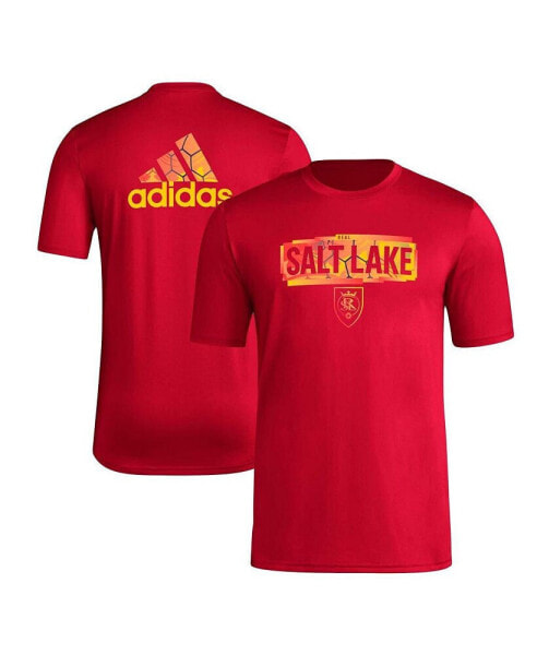 Men's Red Real Salt Lake Local Pop AEROREADY T-shirt
