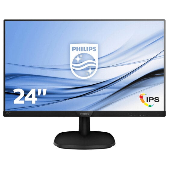 Монитор Philips V Line Full HD LCD 243V7QDSB/00 - 60.5 см (23.8") - 1920 x 1080 пикселей - Full HD - LED - 4 мс - Черный