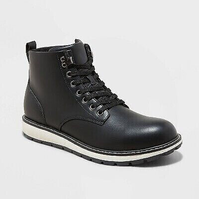 Men's Forrest Work Boots - Goodfellow & Co Black 9.5