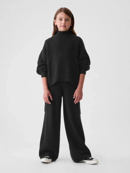 Kids CashSoft Cargo Sweater Pants