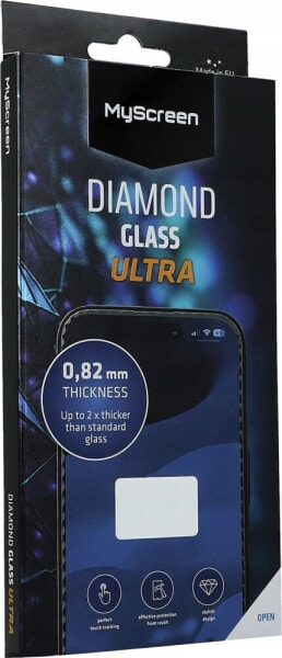 MyScreen Protector MyScreen Protector - Szkło hartowane na płaską część ekranu DIAMOND GLASS ULTRA do Apple iPhone 15 Pro 6.1"