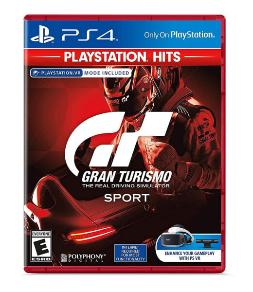 Игра для приставки PlayStation 4 SONY COMPUTER ENTERTAINMENT Gran Turismo Sport (PlayStation Hits)
