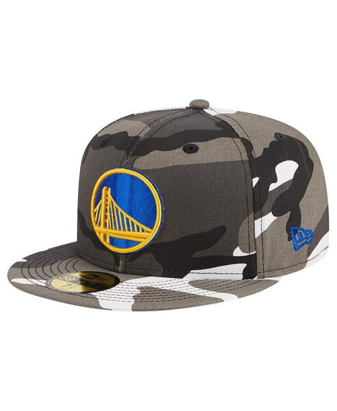 Men's Golden State Warriors Snow Camo 59FIFTY Fitted Hat