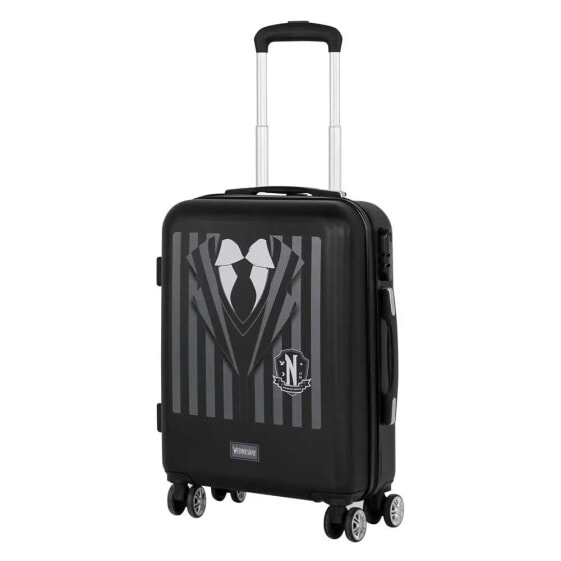 KARACTERMANIA Wednesday Uniform Abs 4 Wheel Cabin Suitcase