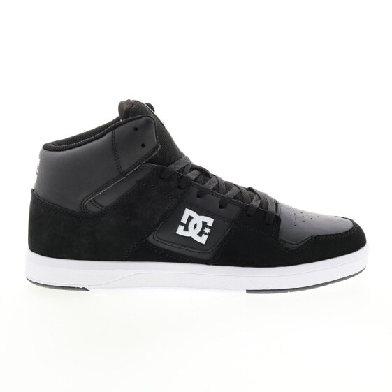 DC Cure Hi Top ADYS400072-BKW Mens Black Skate Inspired Sneakers Shoes