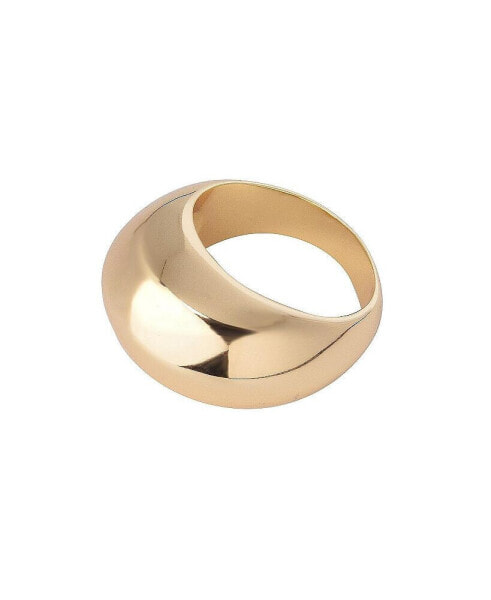 Gold Tone Cocktail Ring