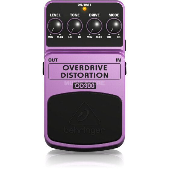 Behringer Overdrive/Distortion OD300 Effects Pedal