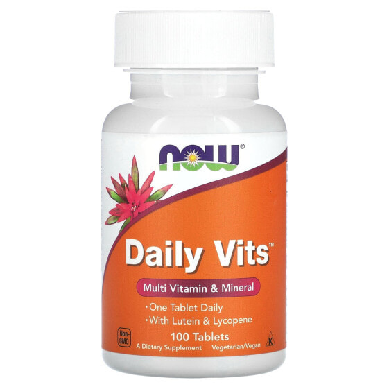 Daily Vits, Multi Vitamin & Mineral, 100 Tablets