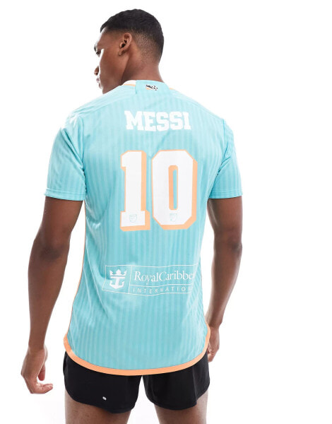 adidas Performance Inter Miami CF 24 Messi Third jersey in turquoise