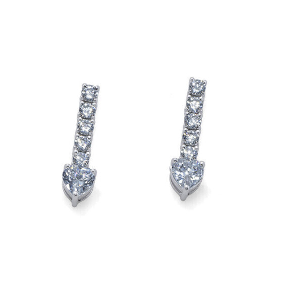 Beautiful earrings with cubic zirconia Soul 62234