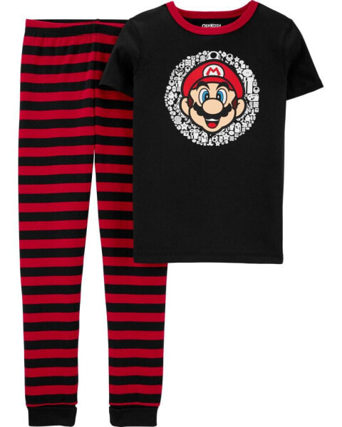 Kid Super Mario™ 100% Snug Fit Cotton Pajamas 12