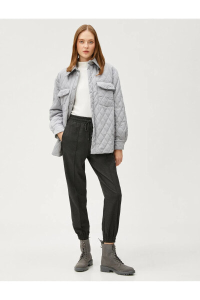 Куртка Koton X - Pocketed Quilted Coat