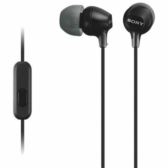 Наушники с микрофоном Sony 3.5 mm 100 mW Чёрный