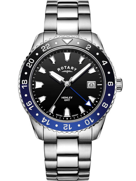 Часы Rotary Henley GMT 42mm